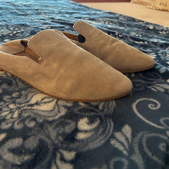 Halogen Convertible Sylvia Loafers in Grey Suede - Picture 7 of 12